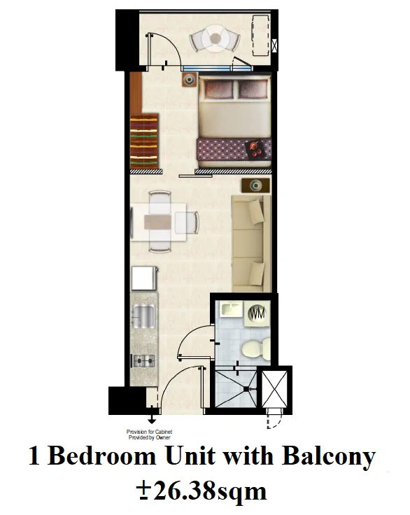 https://manilacondohub-smdc.com/images/properties/grace/unit-layouts/06 - T2, T3, T4 GRACE - 1BR with balcony (+26.38sqm).webp